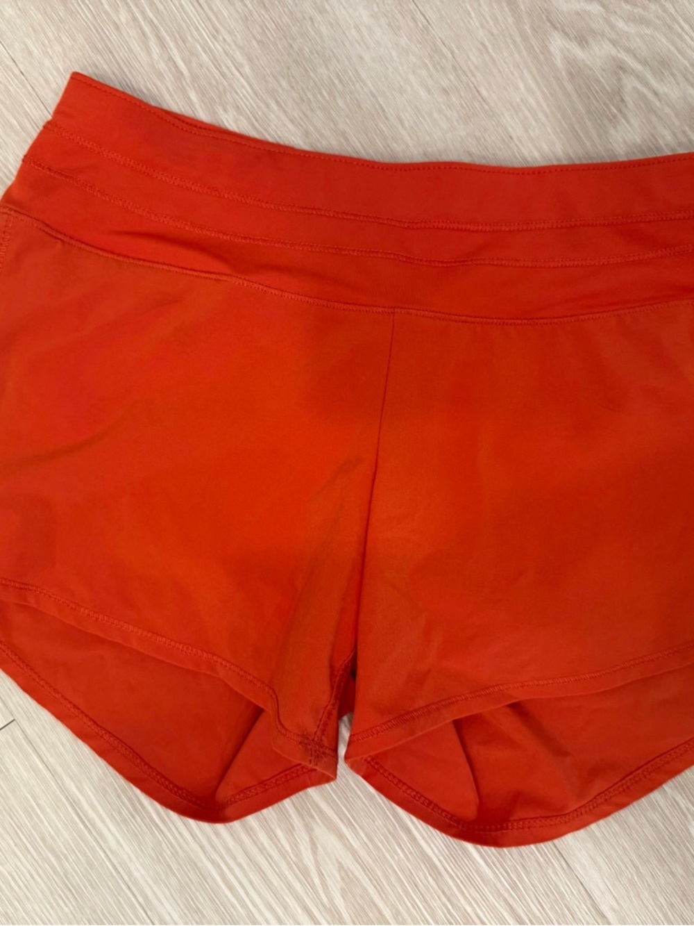 oiselle Orange Performance Running Shorts